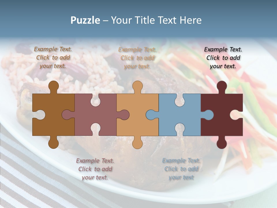 Gourmet Course Mouthwatering PowerPoint Template