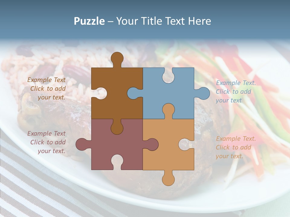 Gourmet Course Mouthwatering PowerPoint Template