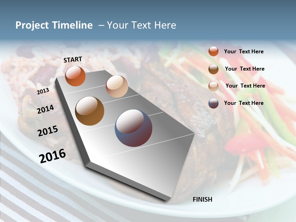 Gourmet Course Mouthwatering PowerPoint Template