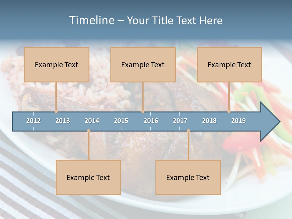 Gourmet Course Mouthwatering PowerPoint Template