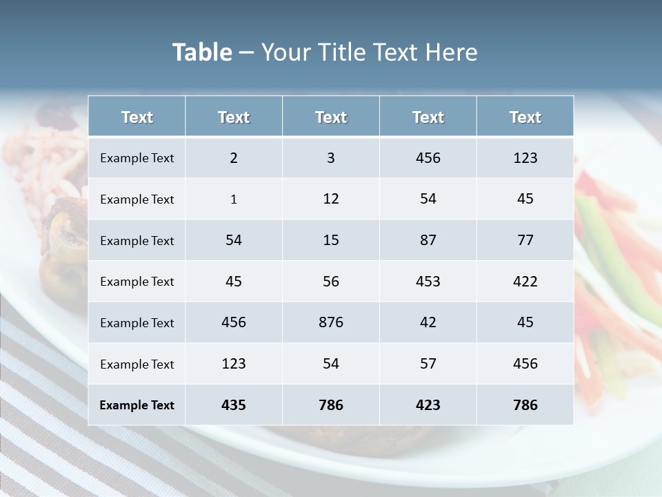 Gourmet Course Mouthwatering PowerPoint Template