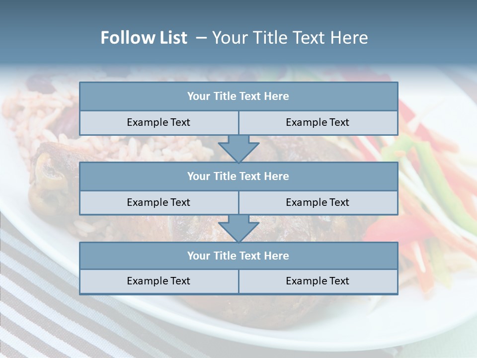 Gourmet Course Mouthwatering PowerPoint Template