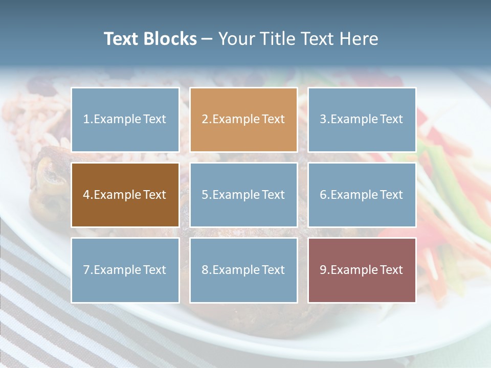 Gourmet Course Mouthwatering PowerPoint Template