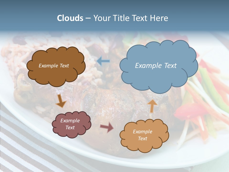 Gourmet Course Mouthwatering PowerPoint Template