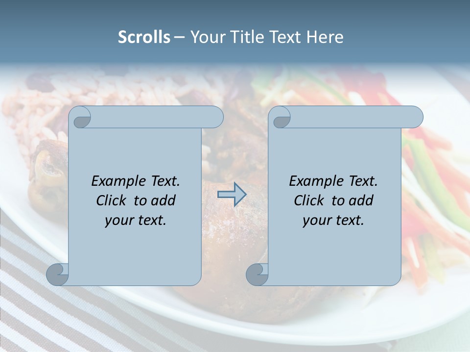 Gourmet Course Mouthwatering PowerPoint Template