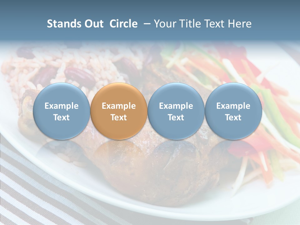 Gourmet Course Mouthwatering PowerPoint Template