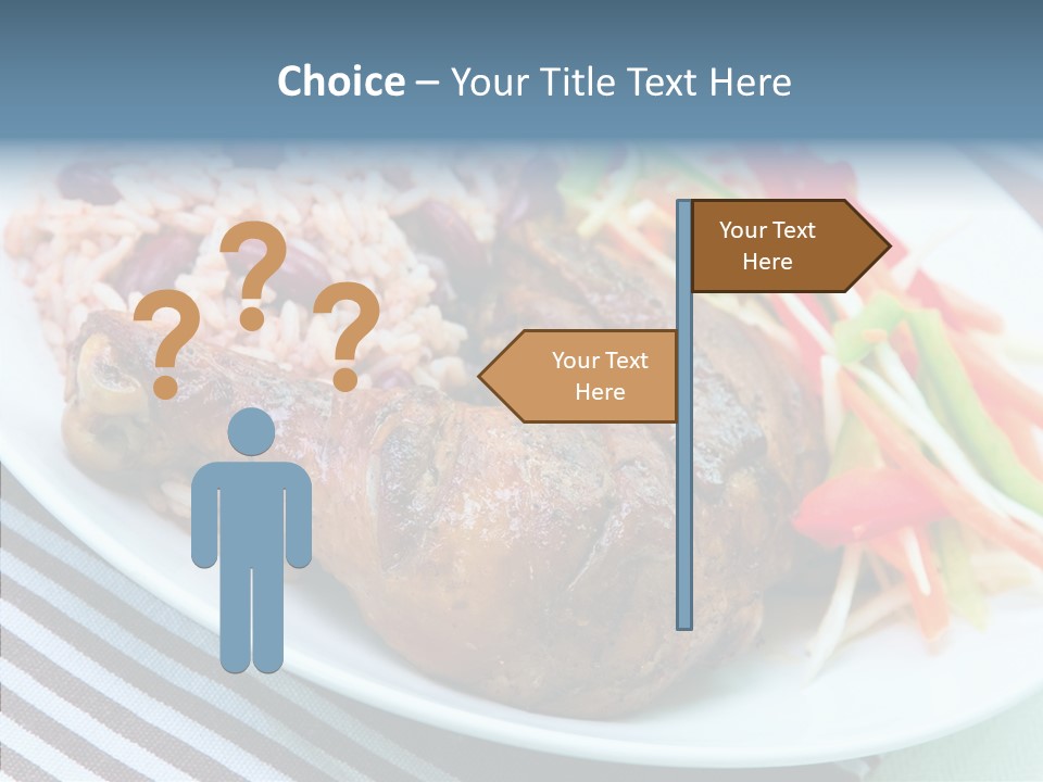Gourmet Course Mouthwatering PowerPoint Template