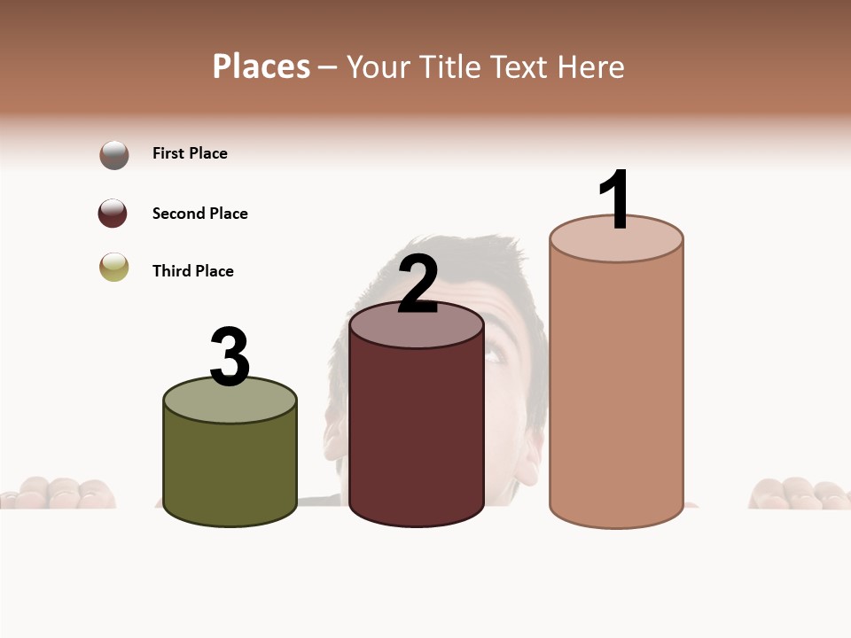 Copy Hair Teenager PowerPoint Template