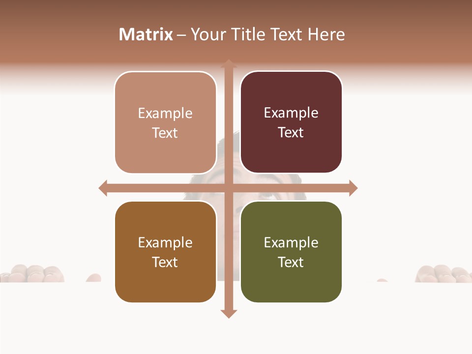 Copy Hair Teenager PowerPoint Template