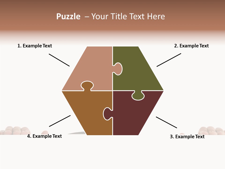 Copy Hair Teenager PowerPoint Template