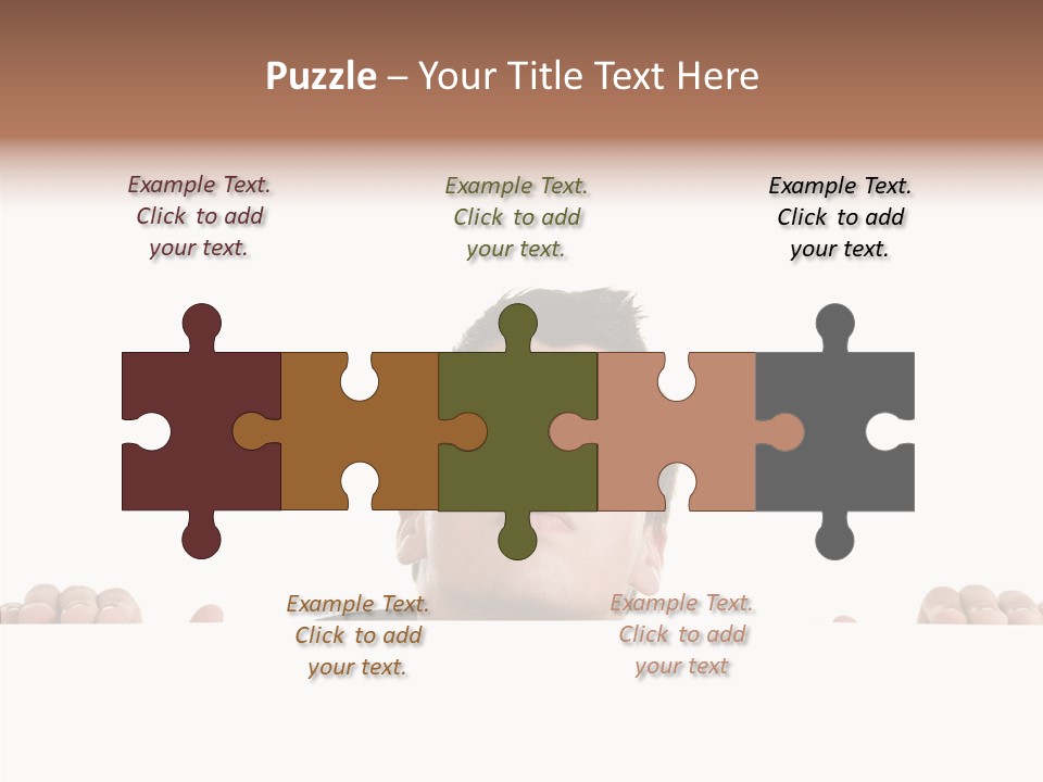 Copy Hair Teenager PowerPoint Template