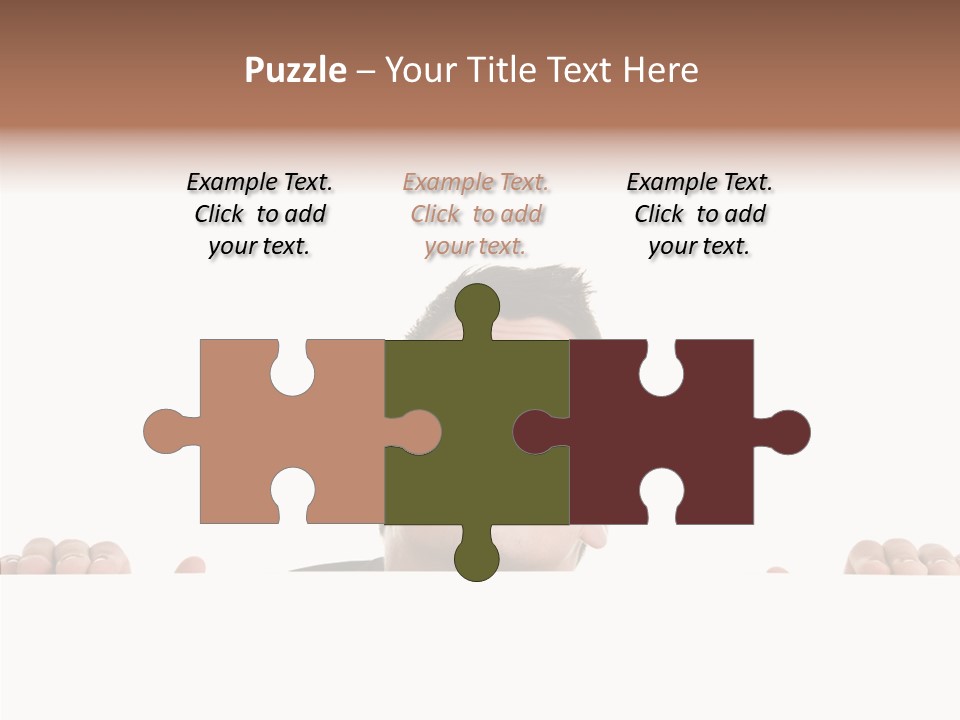 Copy Hair Teenager PowerPoint Template