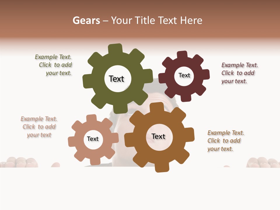 Copy Hair Teenager PowerPoint Template