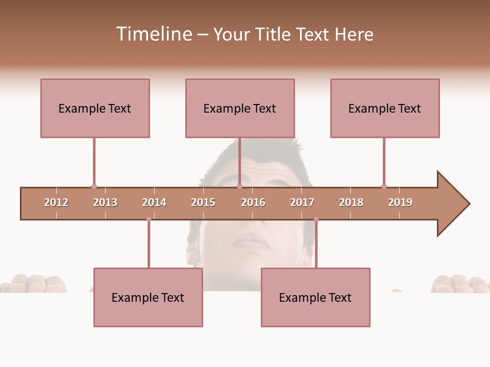 Copy Hair Teenager PowerPoint Template