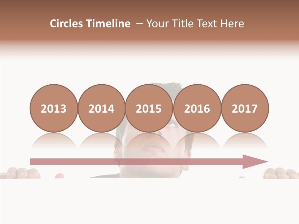 Copy Hair Teenager PowerPoint Template