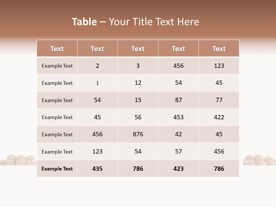 Copy Hair Teenager PowerPoint Template