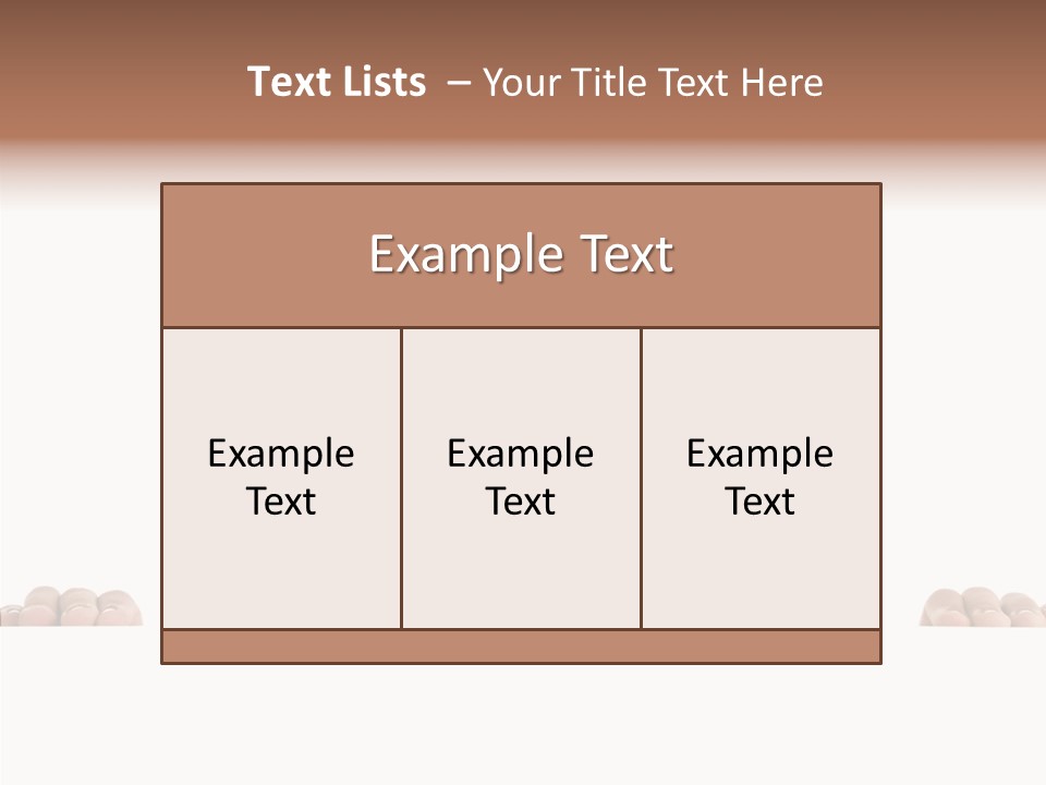 Copy Hair Teenager PowerPoint Template