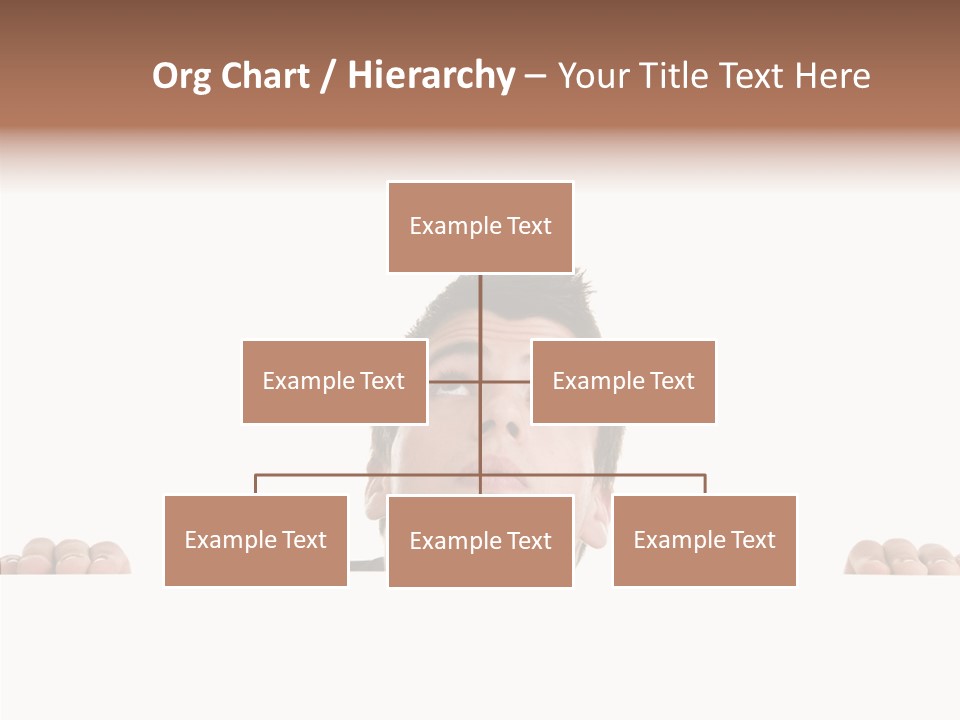 Copy Hair Teenager PowerPoint Template