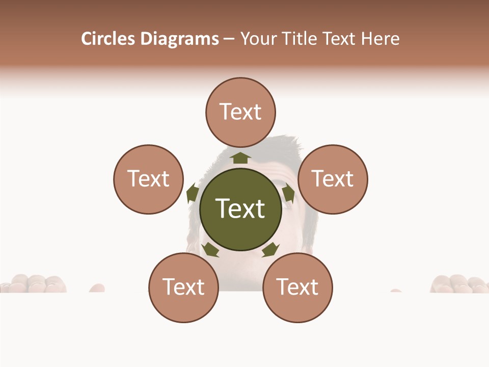 Copy Hair Teenager PowerPoint Template