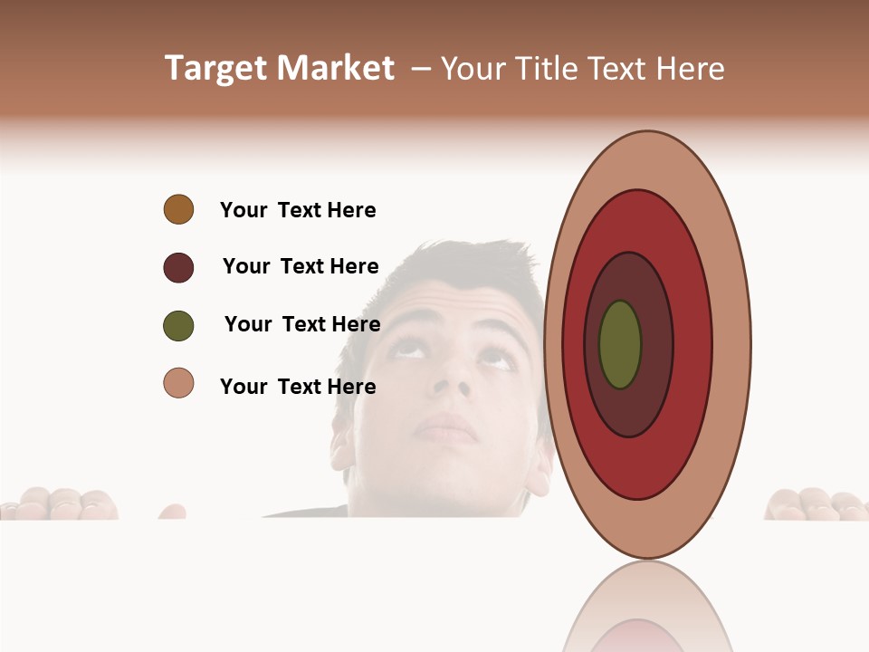 Copy Hair Teenager PowerPoint Template