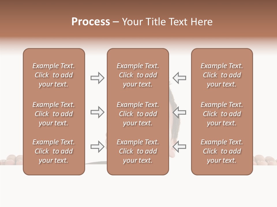 Copy Hair Teenager PowerPoint Template