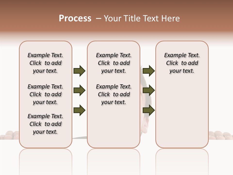 Copy Hair Teenager PowerPoint Template