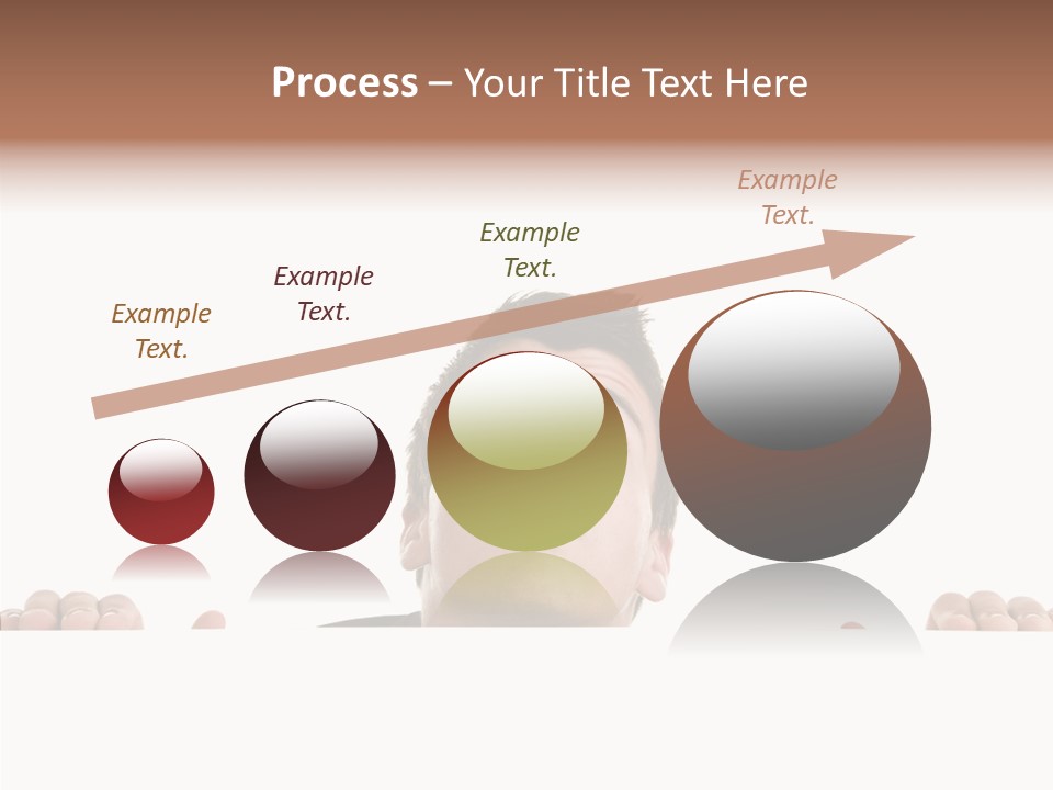 Copy Hair Teenager PowerPoint Template