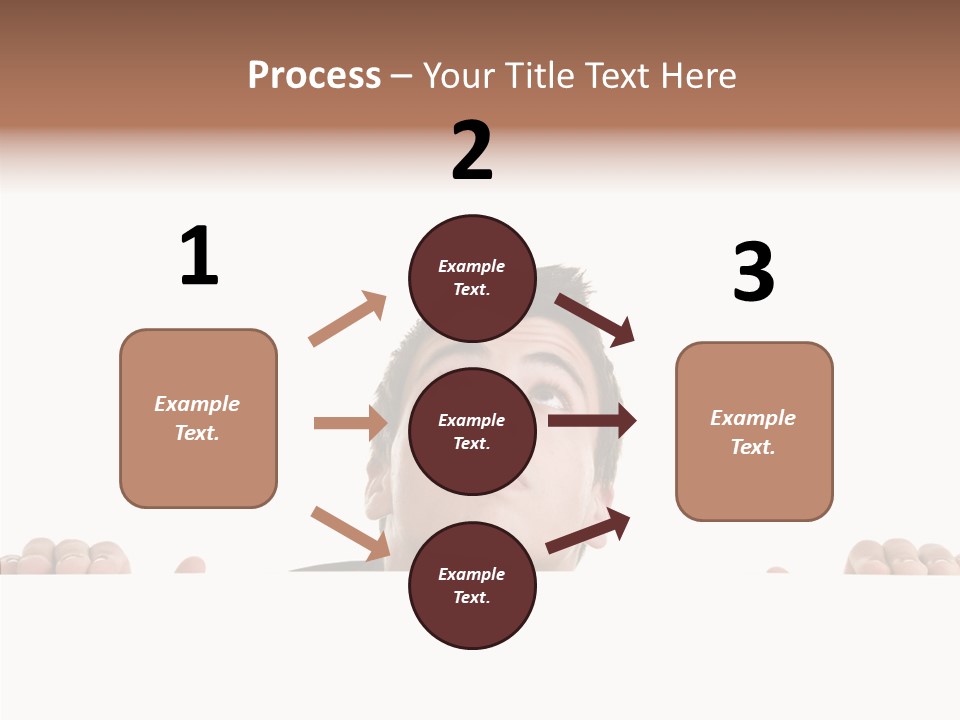 Copy Hair Teenager PowerPoint Template