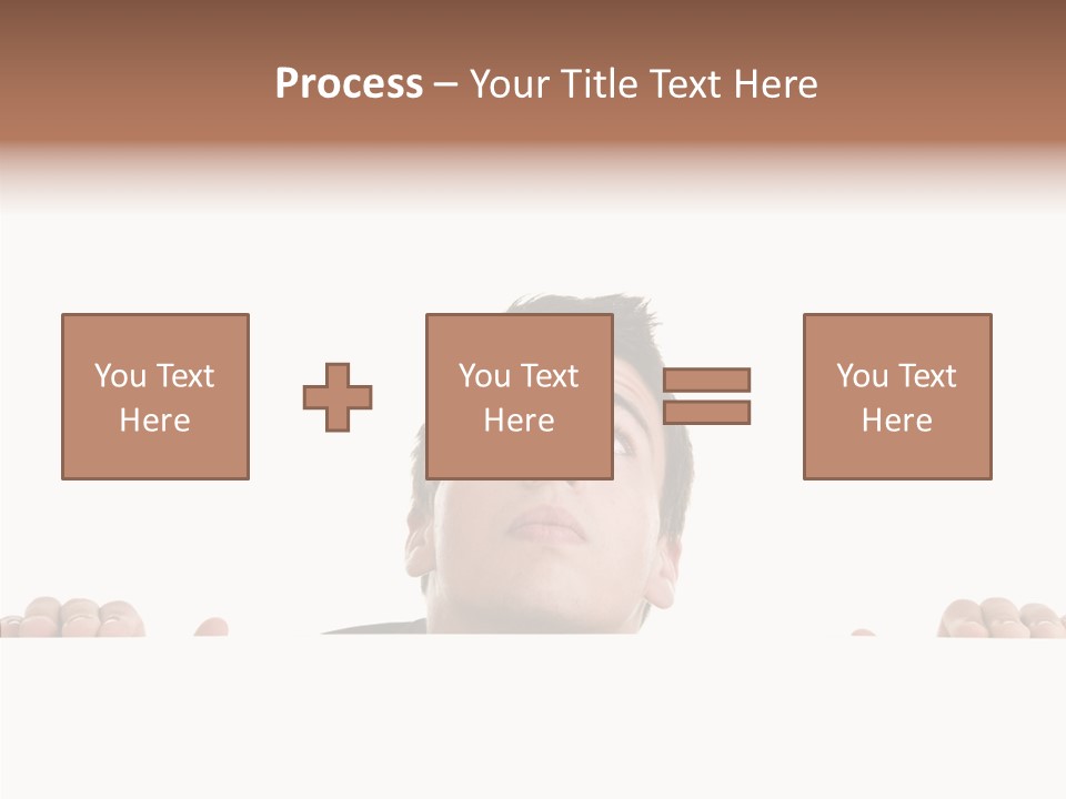 Copy Hair Teenager PowerPoint Template