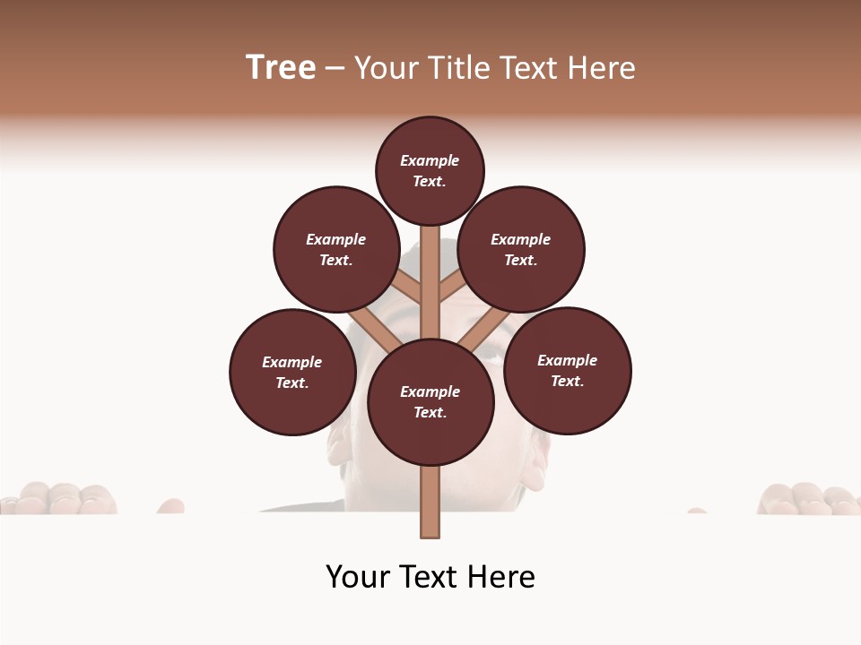 Copy Hair Teenager PowerPoint Template