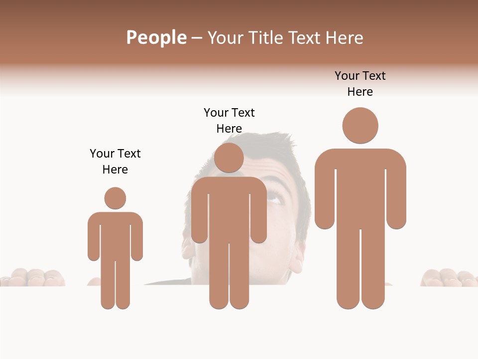 Copy Hair Teenager PowerPoint Template