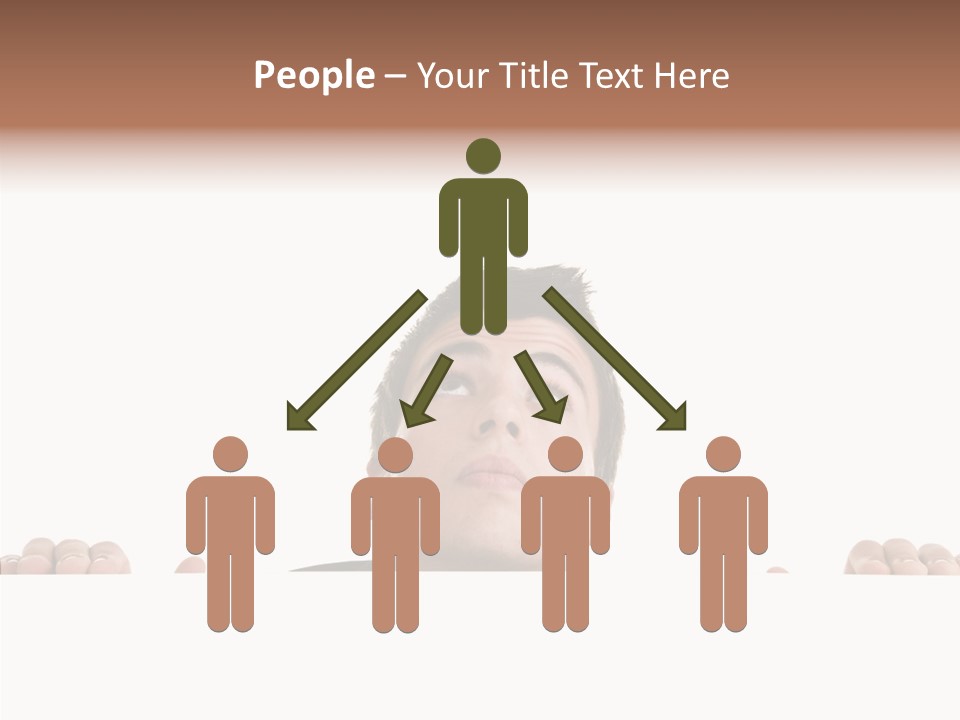 Copy Hair Teenager PowerPoint Template