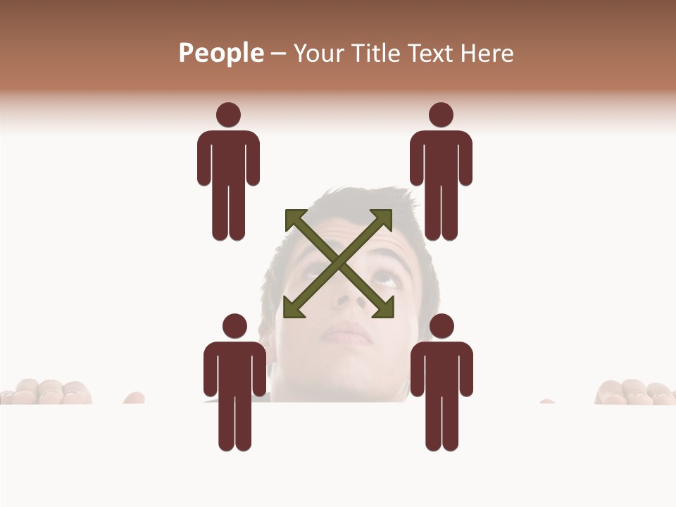 Copy Hair Teenager PowerPoint Template