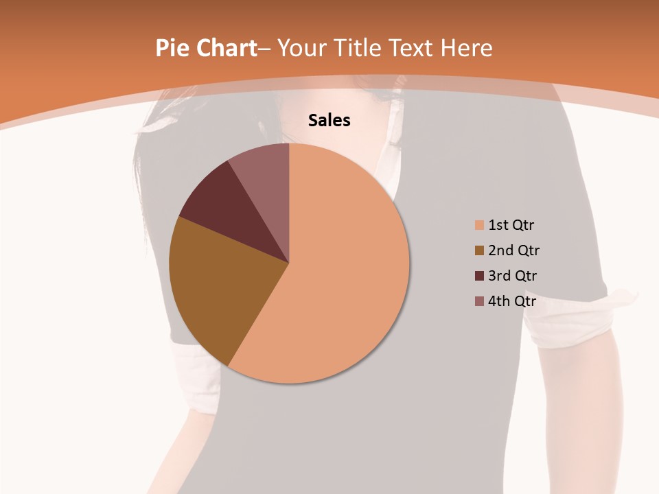 Female Smile Beautiful PowerPoint Template