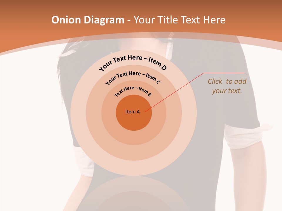 Female Smile Beautiful PowerPoint Template