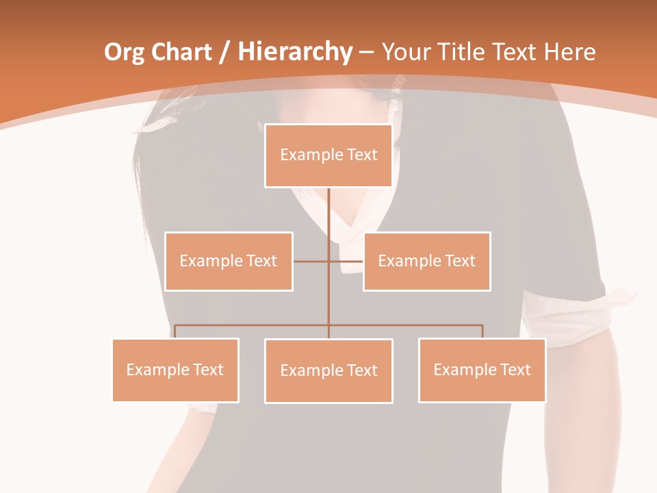 Female Smile Beautiful PowerPoint Template