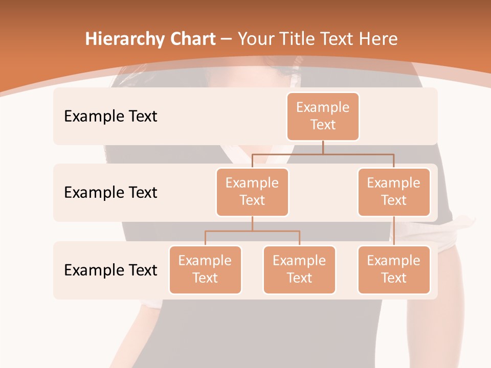 Female Smile Beautiful PowerPoint Template