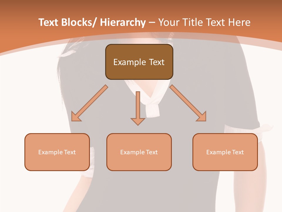 Female Smile Beautiful PowerPoint Template