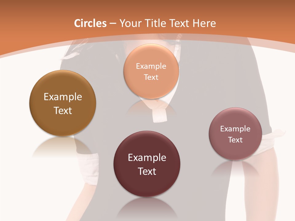 Female Smile Beautiful PowerPoint Template