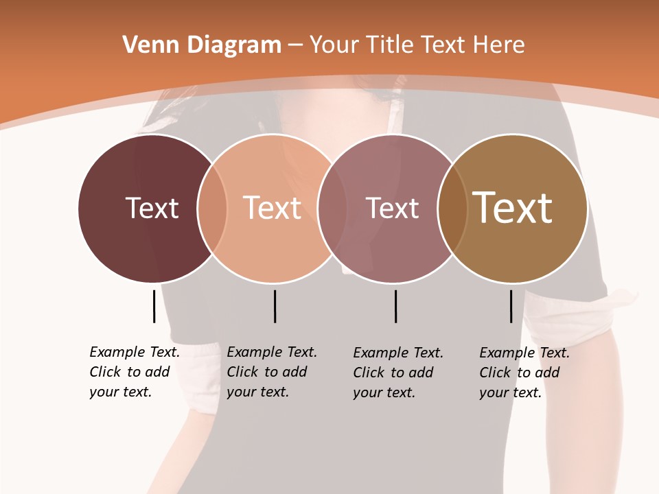 Female Smile Beautiful PowerPoint Template
