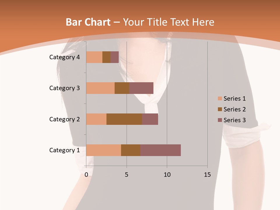 Female Smile Beautiful PowerPoint Template