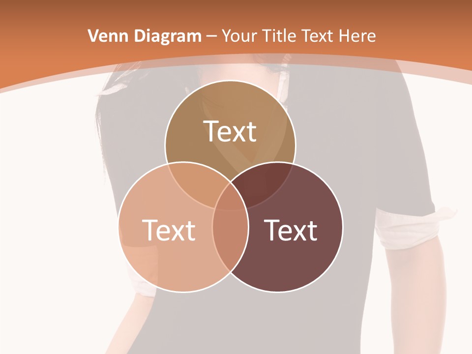 Female Smile Beautiful PowerPoint Template