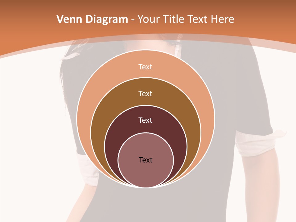 Female Smile Beautiful PowerPoint Template