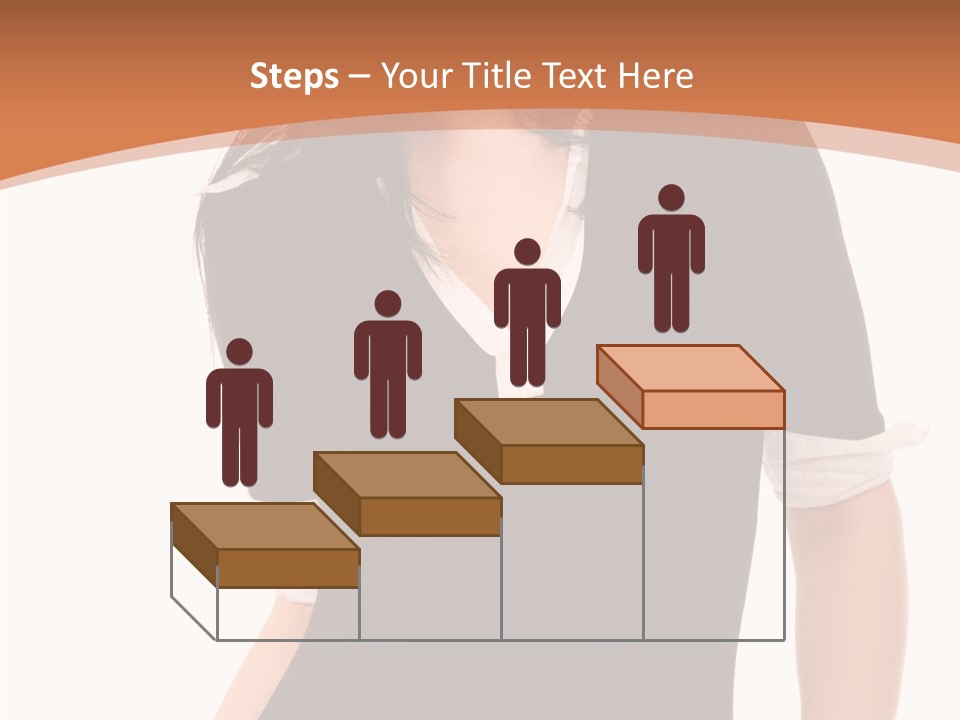 Female Smile Beautiful PowerPoint Template