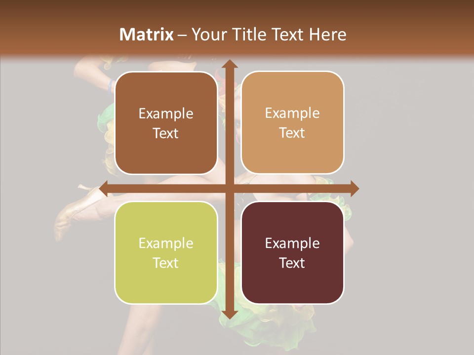 Duet Performance Female PowerPoint Template