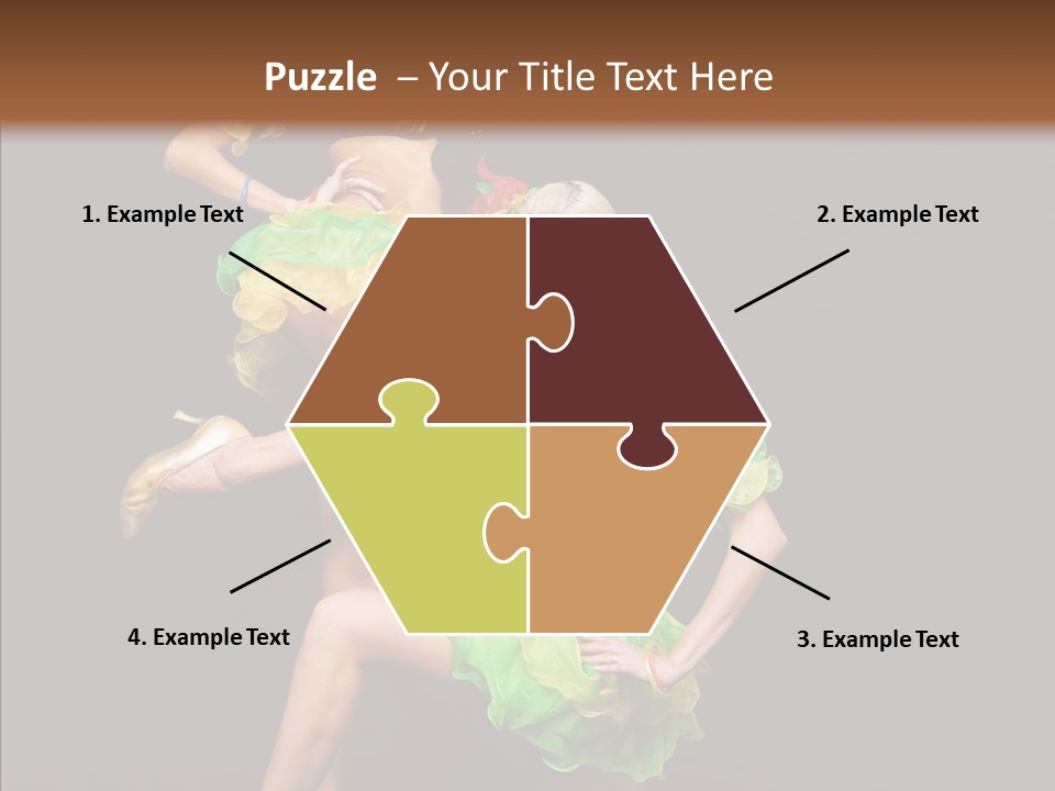 Duet Performance Female PowerPoint Template