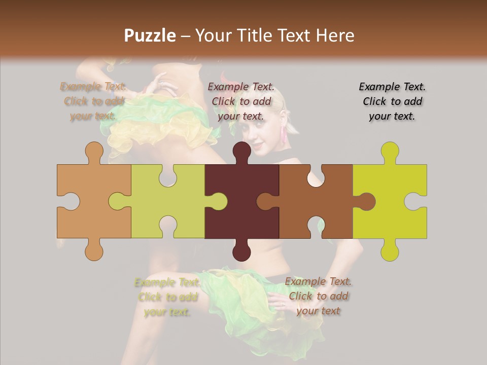 Duet Performance Female PowerPoint Template