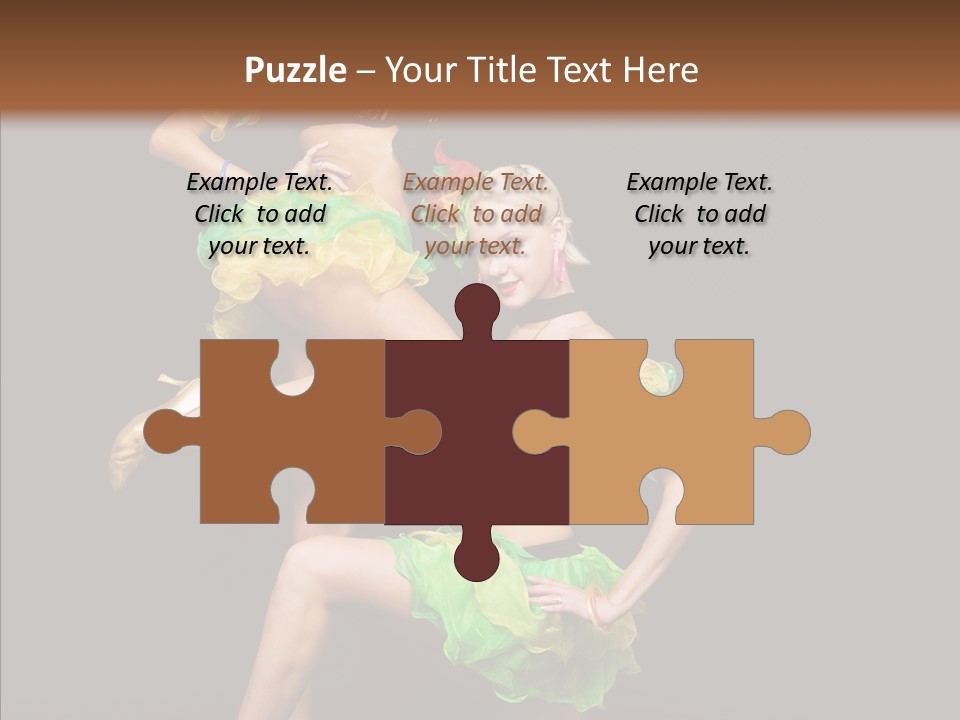 Duet Performance Female PowerPoint Template