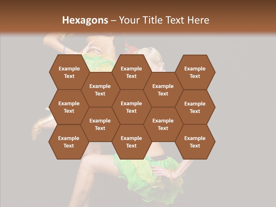 Duet Performance Female PowerPoint Template