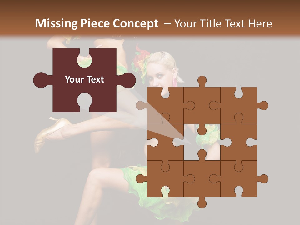 Duet Performance Female PowerPoint Template